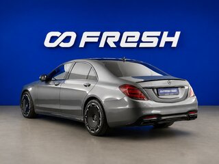 2017 Mercedes-Benz S-Класс 400 d VI (W222, C217) Рестайлинг, серый, 5539050 рублей, вид 2