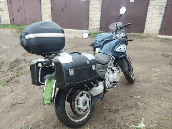 2003 BMW F 650 CS, фиолетовый, 310000 рублей - вид 1