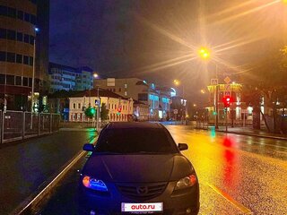2006 Mazda 3 I (BK), чёрный, 525000 рублей, вид 3