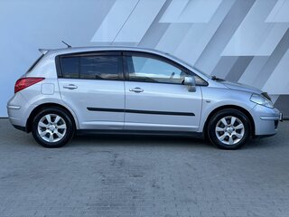 2007 Nissan Tiida I, серебристый, 465000 рублей, вид 4