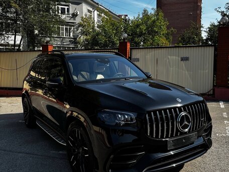 2021 Mercedes-Benz GLS AMG 63 AMG II (X167), чёрный, 13500000 рублей, вид 3