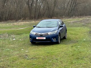 2013 Toyota Corolla XI (E160, E170, E180), синий, 1200000 рублей, вид 4