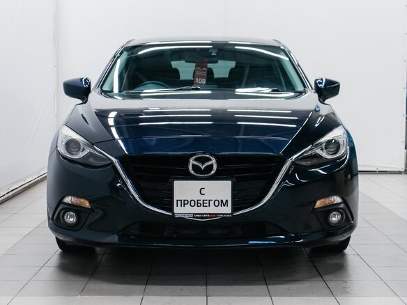 2015 Mazda Axela III, синий, 1189000 рублей - вид 1