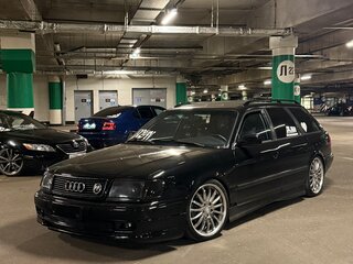 1992 Audi 100 IV (C4), синий, 550000 рублей, вид 1