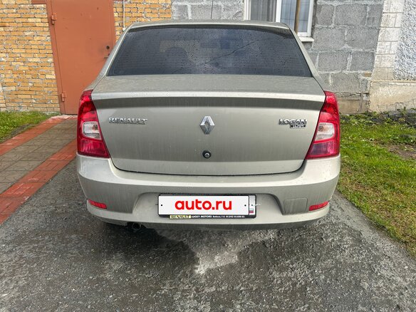2013 Renault Logan I Рестайлинг, бежевый, 510000 рублей - вид 3