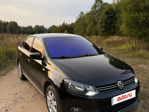 2012 Volkswagen Polo V, чёрный, 750000 рублей - вид 24