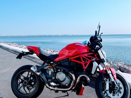 2017 Ducati Monster 1200, красный, 990000 рублей, вид 1