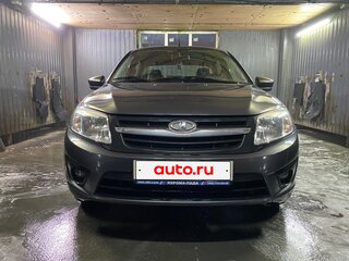 2016 Lada (ВАЗ) Granta I, серый, 380000 рублей, вид 2