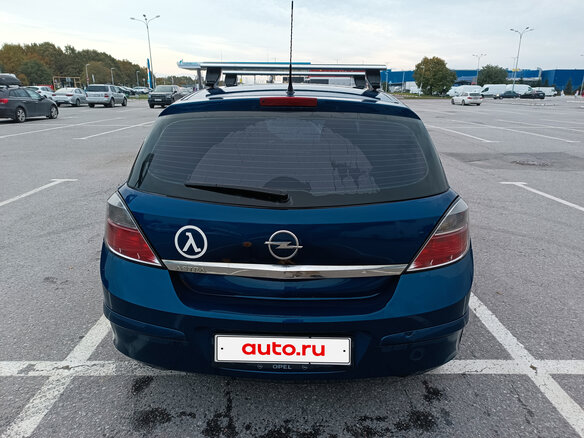 2011 Opel Astra H Рестайлинг, синий, 320000 рублей - вид 2