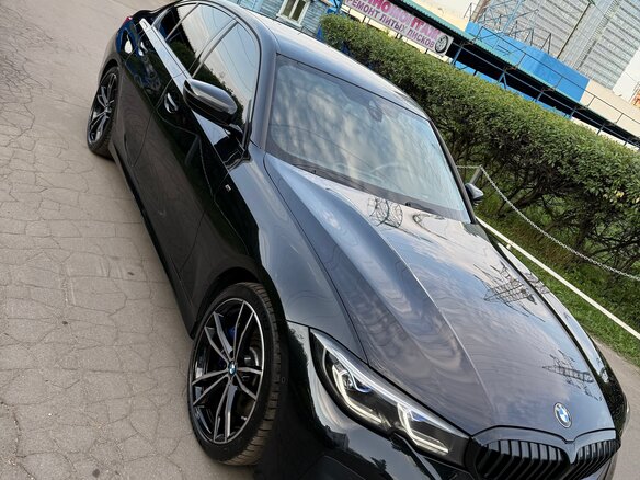 2021 BMW 3 серии 330i VII (G2x), чёрный - вид 3
