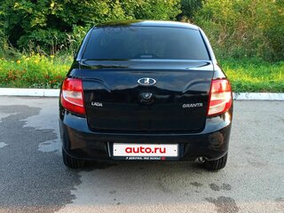 2013 Lada (ВАЗ) Granta I, чёрный, 430000 рублей, вид 5