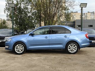 2015 Skoda Rapid I, синий, 809000 рублей, вид 5