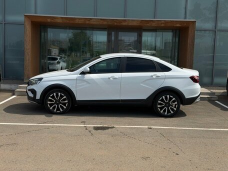 2023 Lada (ВАЗ) Vesta Cross I Рестайлинг (NG), белый, 1249000 рублей, вид 4