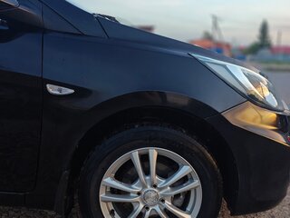 2012 Hyundai Solaris I, чёрный, 540000 рублей, вид 5