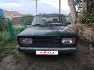 2008 Lada (ВАЗ) 2107, зелёный, 170000 рублей, вид 1