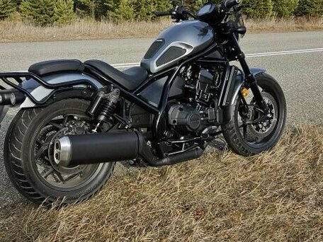 2021 Honda CMX 1100 Rebel, серый, 1180000 рублей, вид 4