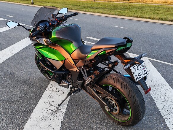 2020 Kawasaki Ninja 1000 SX, зелёный, 1200000 рублей - вид 5
