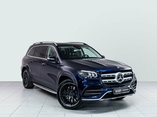 2019 Mercedes-Benz GLS 400 d II (X167), синий, 6725000 рублей, вид 3