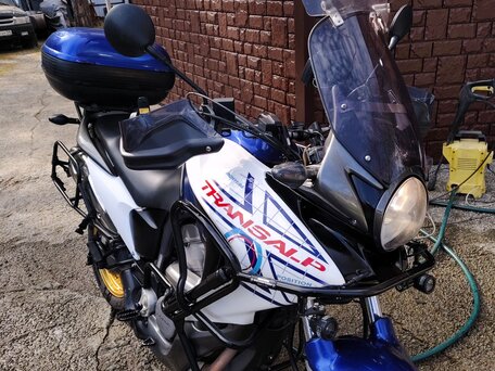 2008 Honda XL700V Transalp, синий, 560000 рублей, вид 4