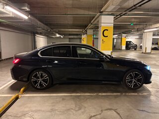 2022 BMW 3 серии 325i VII (G2x) Рестайлинг, синий, 4600000 рублей, вид 3