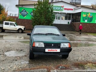 1999 Lada (ВАЗ) 21099, зелёный, 95000 рублей, вид 1