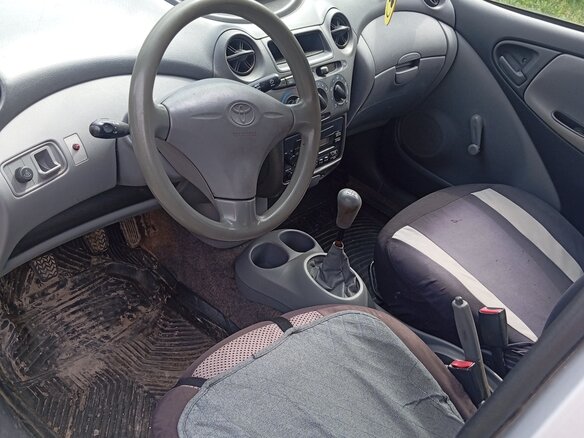 2002 Toyota Echo, серый, 155000 рублей - вид 7