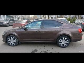 2016 Skoda Octavia III (A7), коричневый, 1280000 рублей, вид 4
