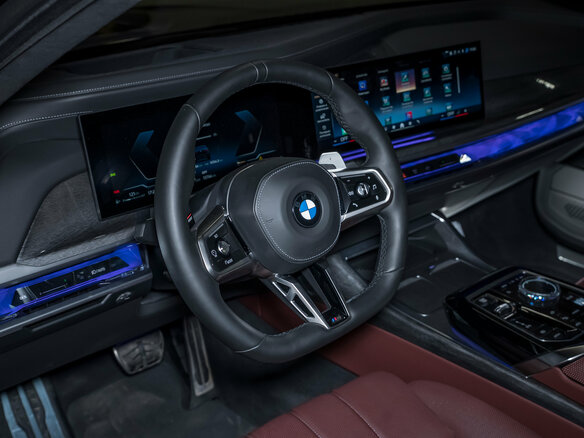 2023 BMW 7 серии 760i xDrive VII (G70), синий - вид 19