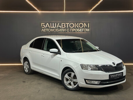 2017 Skoda Rapid I, белый, 1140000 рублей, вид 3
