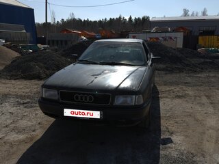 1991 Audi 80 V (B4), чёрный, 200000 рублей, вид 2