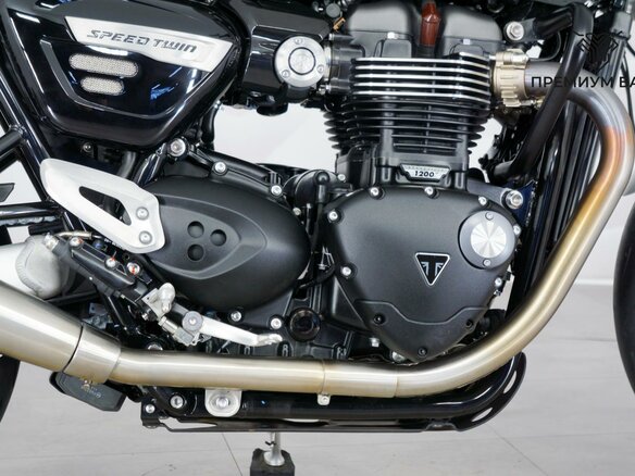 2024 Triumph Speed Twin, чёрный, 1449000 рублей - вид 9