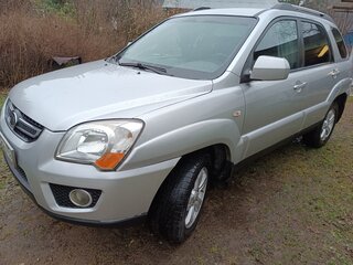 2008 Kia Sportage II Рестайлинг, серебристый, 800000 рублей, вид 2