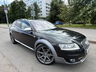 2008 Audi A6 allroad II (C6), чёрный, 850000 рублей, вид 2