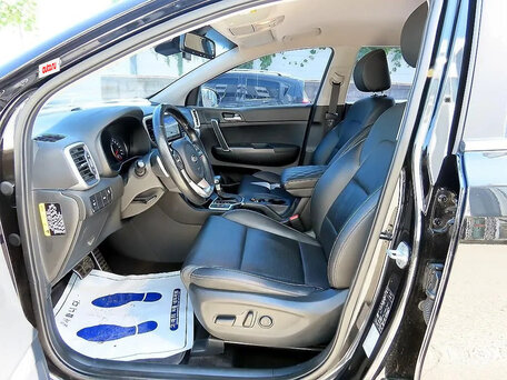 2019 Kia Sportage IV Рестайлинг, чёрный, 1600000 рублей, вид 5