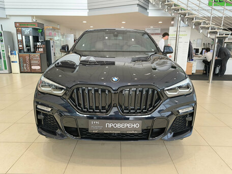 2020 BMW X6 30i III (G06), синий, 6150000 рублей, вид 2