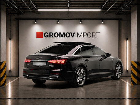 2023 Audi A6 45 TFSI V (C8), чёрный, 4190000 рублей, вид 4