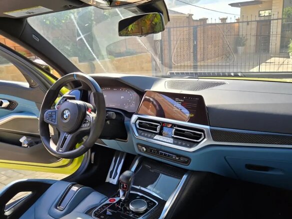 2021 BMW M3 Competition Package VI (G80), зелёный, 9500000 рублей - вид 5