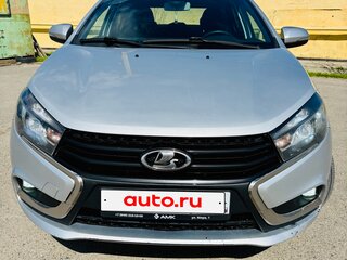 2018 Lada (ВАЗ) Vesta I, серебристый, 870000 рублей, вид 3