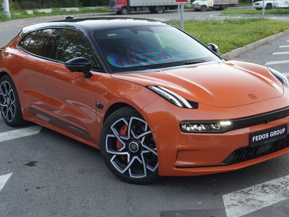 2023 Zeekr 001 100 kWh I, оранжевый - вид 6