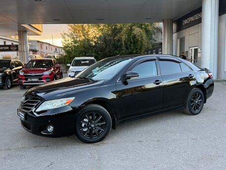2009 Toyota Camry VI (XV40) Рестайлинг, чёрный, 1215000 рублей, вид 2