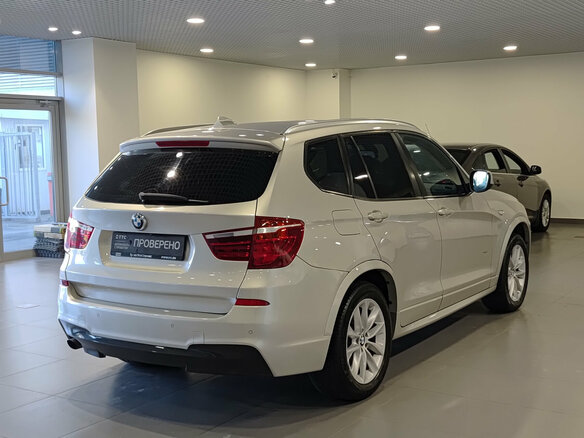 2012 BMW X3 20d xDrive II (F25), серебристый, 1690000 рублей - вид 4