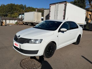 2018 Skoda Rapid I Рестайлинг, белый, 989000 рублей, вид 1