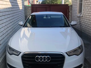 2012 Audi A6 IV (C7), белый, 1650000 рублей, вид 1