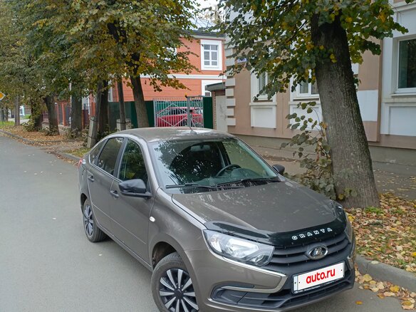 2020 Lada (ВАЗ) Granta I Рестайлинг, коричневый - вид 4