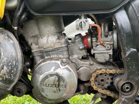 1993 Suzuki RMX 250S, жёлтый, 215000 рублей, вид 5