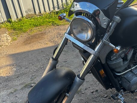 1990 Honda VT 1100, чёрный, 360000 рублей, вид 2