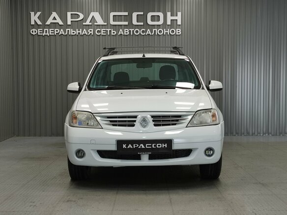 2009 Renault Logan I, белый - вид 2