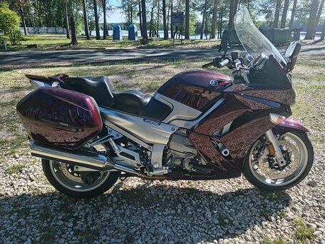 2007 Yamaha FJR1300, красный, 745000 рублей, вид 4