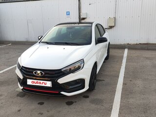 2026 Lada (ВАЗ) Vesta Sport I Рестайлинг (NG), белый, 2100000 рублей, вид 3
