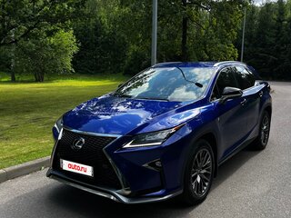 2017 Lexus RX 200t IV, синий, 3940000 рублей, вид 1